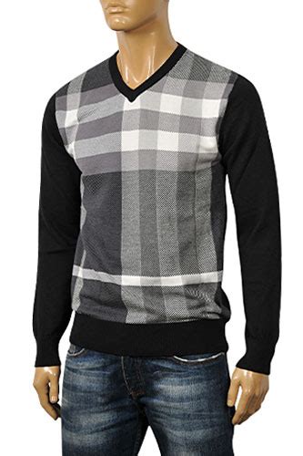 burberry v neck men|Burberry Designer Sweaters for Men .